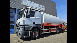 شاحنة الصهريج Mercedes-Benz Actros 2842 6x2 ADR LAG 22.000 Liter 4 Comp. Apk | صورة 4 - Autoline