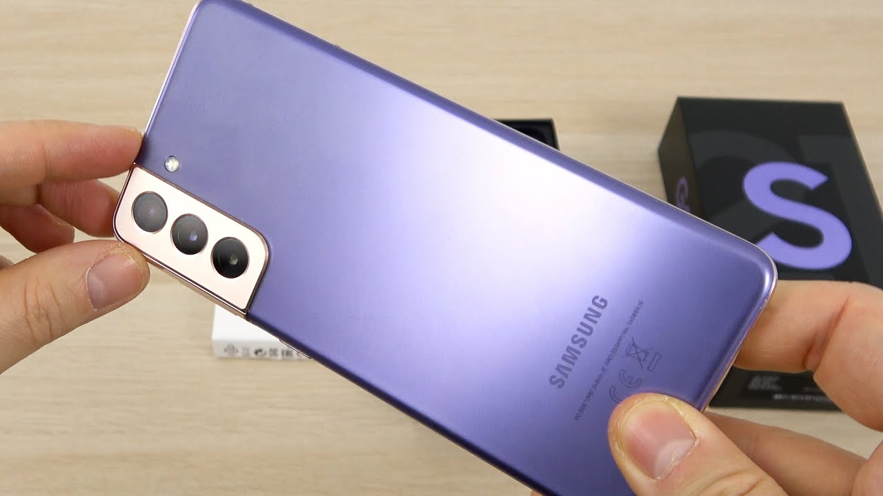 Samsung Galaxy S21 5G Unboxing + SmartTag (Phantom Violet Exynos 2100 Version)