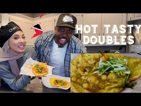 Trini food recipes easy - Step by Step Cooking with Bilal and Shaeeda - Trini Doubles