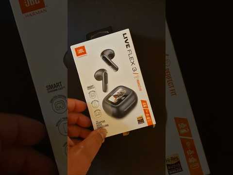 Thumbnail for JBL Live Flex 3 - First Look & Unboxing ASMR style #jbl #earbuds #music #audio #unboxing #display