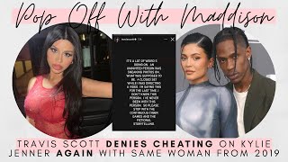 Travis Scott DENIES CHEATING on Kylie Jenner AGAIN with model | Pop Off with Maddison 💬🍾