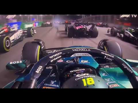 Lance Stroll | Aston Martin | Onboard Start | F1 2025 Las Vegas