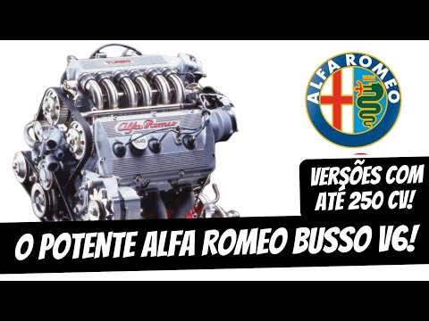 O POTENTE ALFA ROMEO BUSSO V6!!