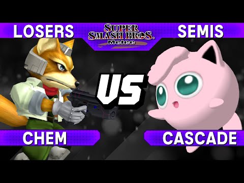 Smash Melee - Chem (Fox) vs Cascade (Puff) - S@LT 209 Losers Semis