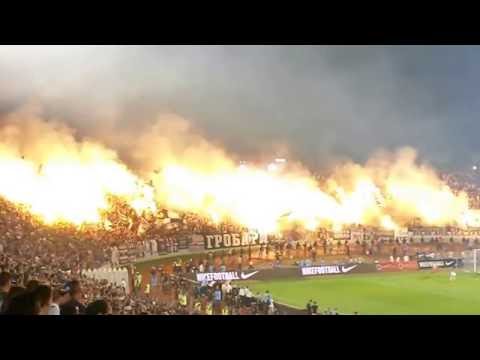 Part 1 BEST OF 152nd Belgrade Derby PARTIZAN vs CRVENA ZVEZDA - Grobari
