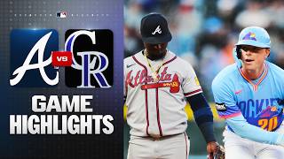 Braves vs. Rockies Game Highlights (5/1/26) | MLB Highlights