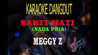 Download lagu Karaoke Sakit Hati Nada Pria - Meggy Z (Karaoke Dangdut Tanpa Vocal) mp3