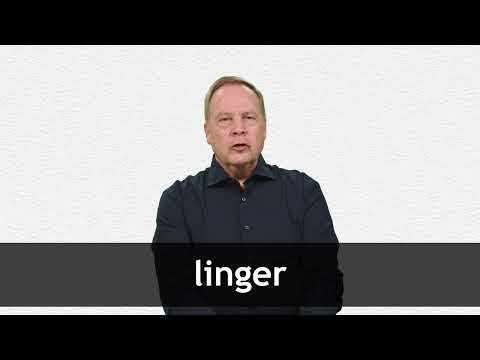 LINGER definition and meaning