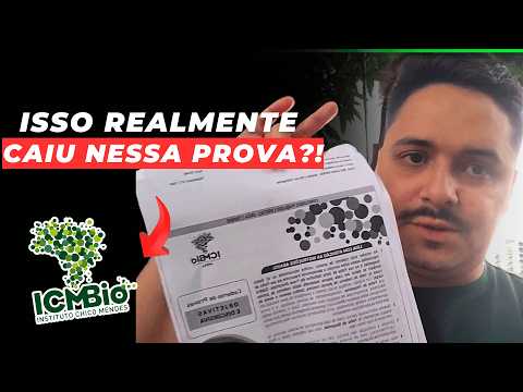 I ANALYZED AND TOOK THE ICMBIO 2025 TEST AND USED A TECHNIQUE TO GET MORE QUESTIONS RIGHT! 😱