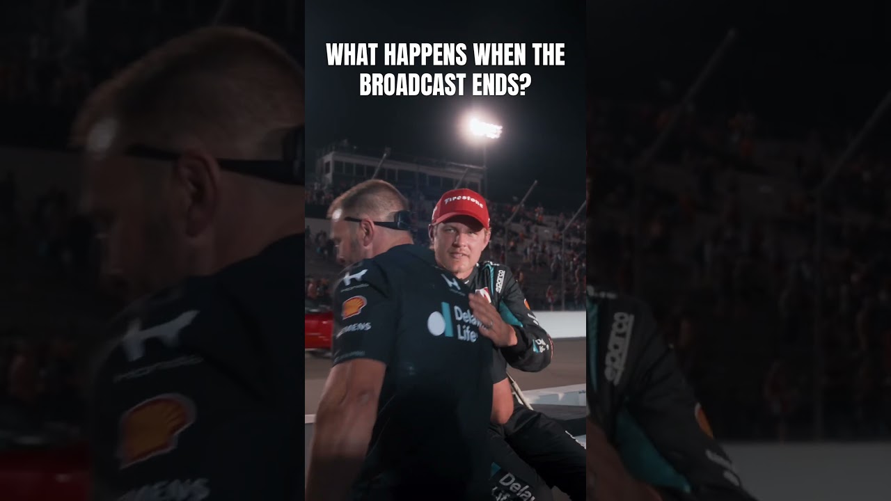 Click to watch the video “So much goes on after a race #andretti”