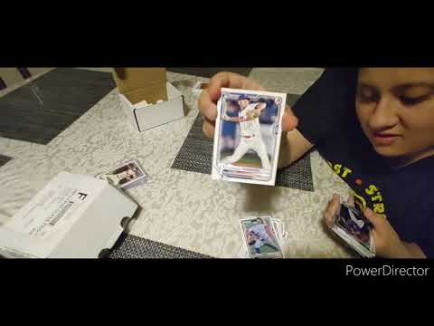 Late night video with my daughter the Shayster. going through the cards we won from 401 Breaks