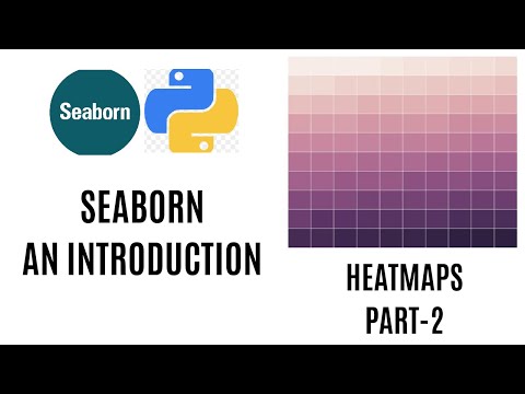 Heatmap In Python Seaborn Python Tutorial Seaborn Heatmaps