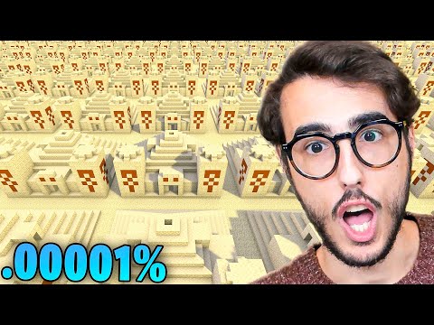 TRY THE RAREST SEEDS IN MINECRAFT!  *ABSURD*