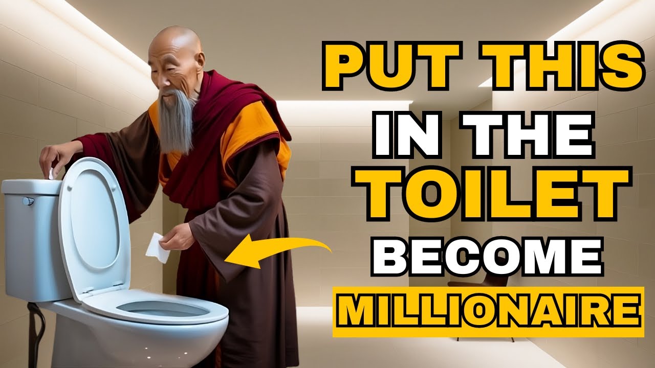 THROW IT DOWN THE TOILET and you will NEVER AGAIN have DEBT POVERTY and BAD LUCK| Buddhist Teachings