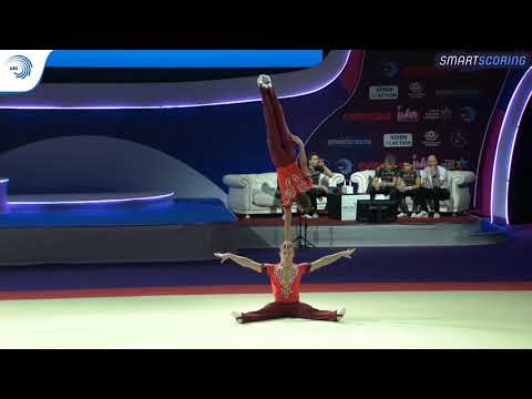 Tim SEBASTIAN & Michail KRAFT (GER) - 2019 Acro European bronze medallists, all-around