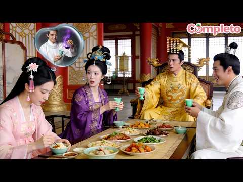 ¡Ella transmigra en una princesa triste! Su padre emperador oye su voz interna…¡y salva el imperio!