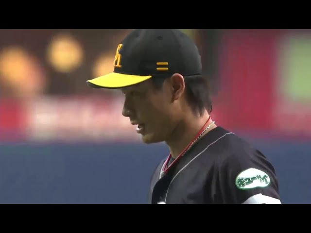 【7回裏】ホークス武田、二死満塁のピンチも粘りの投球で無失点に抑える!! 2014/8/17 Bs-H