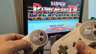 Super Punchout Secret 2 Player Mode + Sound Library Cheat SNES