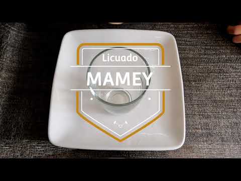 LICUADO DE MAMEY