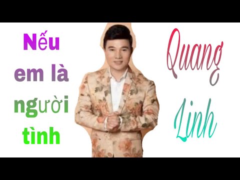 Nếu em là người tình Sheet - Quang Linh