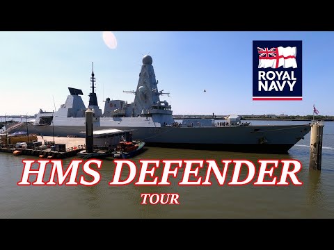 Tour of HMS Defender (D36)