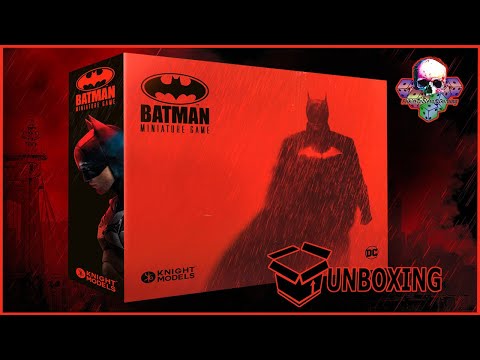 Unboxing Batman Miniature Game: 'The Batman' 2 Player Starter Box