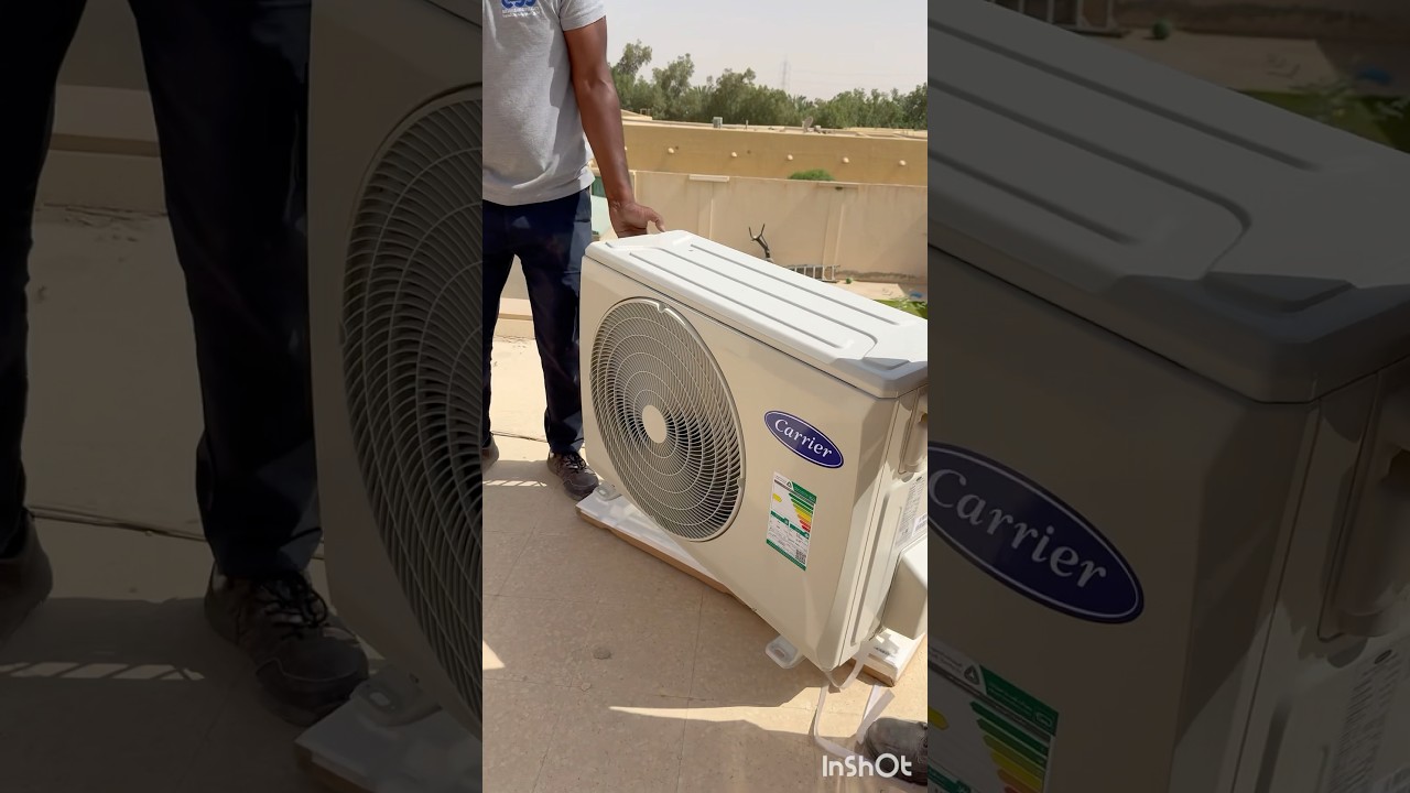 CARRIER# Split Air Condition / installation # Heat & Cool /# 24000 BTU##