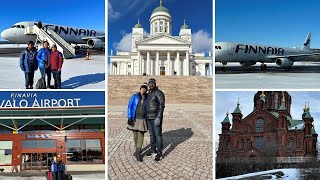 Finland - Ivalo to Helsinki ✈️  River in Lapland