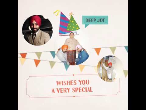 Deepinder S Hunjan wishing Jaspreet Hunjan's Birthday