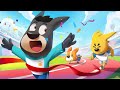 Fun Sports Day Cartoons For Kids Police Cartoon Sheriff Labrador