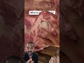 Pork meat abscess infection #infection #meat #doctor #medical