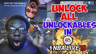 HOW TO UNLOCK ALL UNLOCKABLES IN NBA LIVE 18 DEMO! 100% EFFECTIVE!