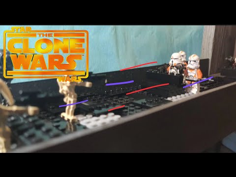 Bridge defense -212th Clone trooper STAR WARS- StopMotion