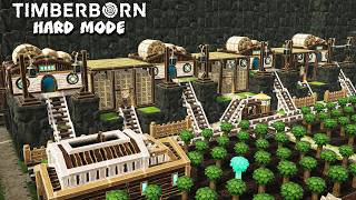 Designing a new Punch Card production in Timberborn | Badwater Lakes Episode 45