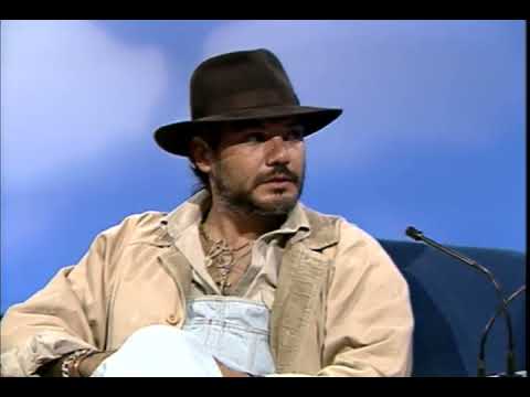 Roberto Abras e a Urubu Gigi no Jô Soares - 1991