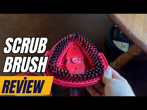 Scrub Brush Replacement Head Review 🧽 - Perfect for O Cedar EasyWring Spin Mop & More 🚿