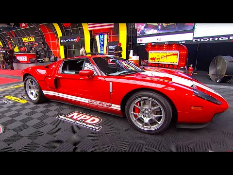 SOLD for $340,000 // 2005 Ford GT // Mecum Glendale 2023