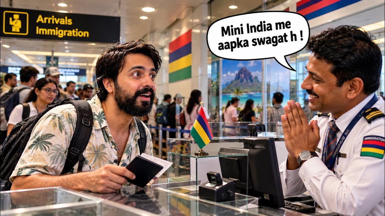 I Landed in Mauritius… And They Welcomed Me in Hindi! 🇲🇺🇮🇳 