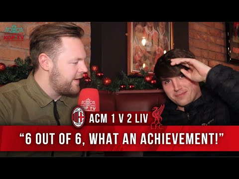 AC MILAN 1-2 LIVERPOOL | '6 Out Of 6, What An Achievement!' | @jamesredmondtv | Fan Cam