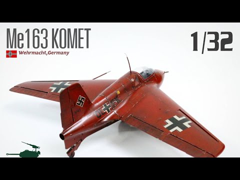 Me-163B KOMET"RLM23RED" - Hasegawa 1/32 model scale show