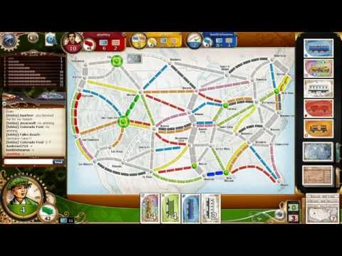 Ticket to Ride Multiplayer Part 1