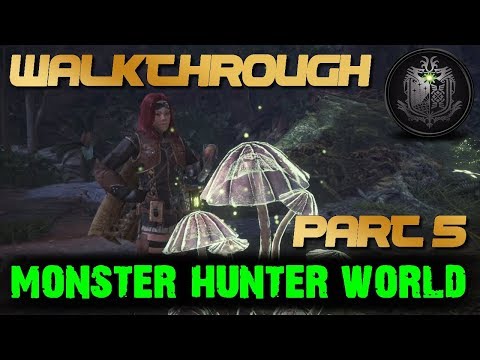 Monster Hunter World - LIVRER CHAMPIGNON DÉLICAT -  Walkthrough Gameplay Part 5 (MHW) Français