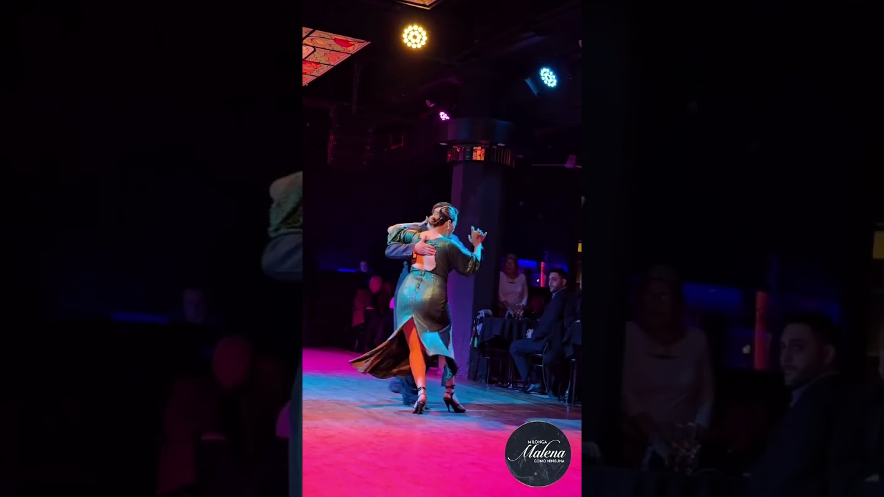Laura Casco Zorzon & Ariel Taritolay en Milonga Malena!!