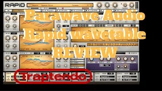 Video thumbnail for review: Parawave Audio Design Rapid wavetable synth VST by Ave Mcree