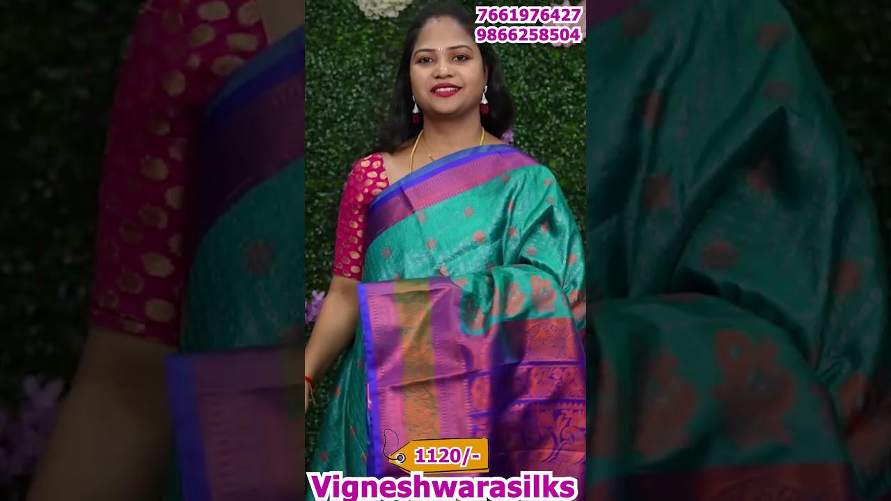 <p style="color: red">Video : </p>Traditional sarees  vigneshwarasilks  pattusarees  chiffonsaree  fashion 2023-10-26
