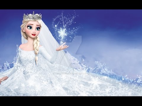 Disney Princesses Elsa Ariel and Rapunzel Wedding Day - Dress Up Game for Kids