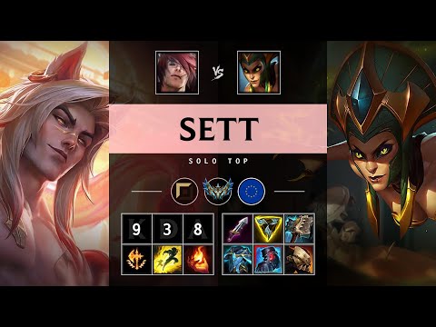 Sett Top vs Cassiopeia: Killing spree - EUW Challenger Patch 25.S1.1