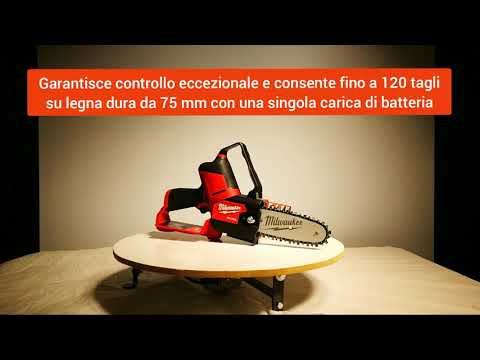 Аккумуляторная цепная пила шина 15 см MILWAUKEE M12 FUEL FHS-602X Аккумуляторная цепная пила шина 15 см MILWAUKEE M12 FUEL FHS-602X