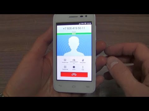 Alcatel POP S3 incoming call