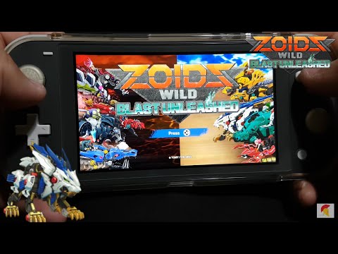 Zoids Wild Blast Unleashed on Nintendo Switch Lite